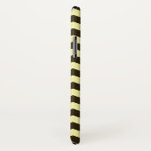 Café Mocha Cream Neutral Chevrons Case-Mate iPhone Hülle (Hinten/Rechts)