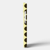 Café Mocha Cream Neutrale Punkte Case-Mate iPhone Hülle (Rückseite / Links)