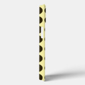 Café Mocha Cream Neutrale Punkte Case-Mate iPhone Hülle (Rückseite / Rechts)