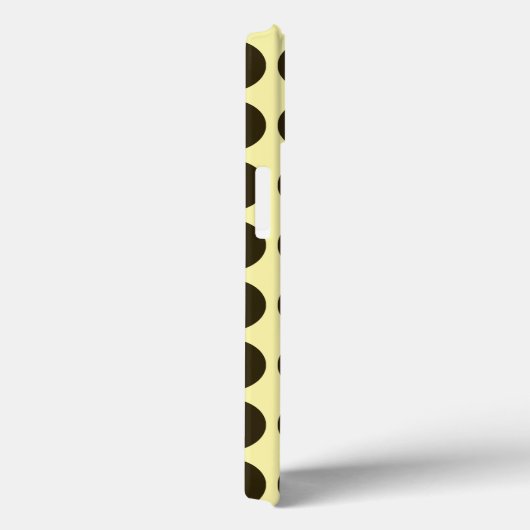 Café Mocha Cream Neutrale Punkte Case-Mate iPhone Hülle (Rückseite / Rechts)