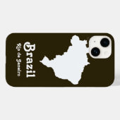 Café Mocha Festiva Brasilien Case-Mate iPhone Hülle (Rückseite (Horizontal))