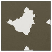 Café Mocha Festiva Brasilien Stoff (Nahaufnahme)