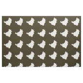 Café Mocha Festiva Brasilien Stoff (Fat Quarter (45,7 x 55,9 cm))