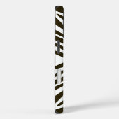 Café Mocha Neutral Zebra Case-Mate iPhone Hülle (Rückseite / Rechts)