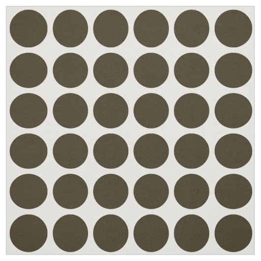 Café Mocha Neutrale Punkte Stoff (Muster)