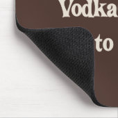 Café-Mokka Wodka-Valium Latte Mousepad (Ecke)