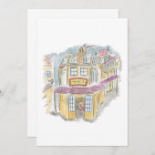 Cafe Momus, La Boheme Einladung (Vorne/Hinten)