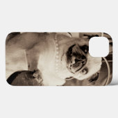 Café-Mops Case-Mate iPhone Hülle (Rückseite (Horizontal))