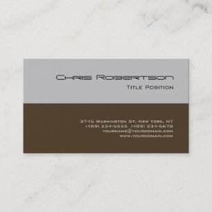 Café Noir Black Silver Gray Charming Business Card Visitenkarte