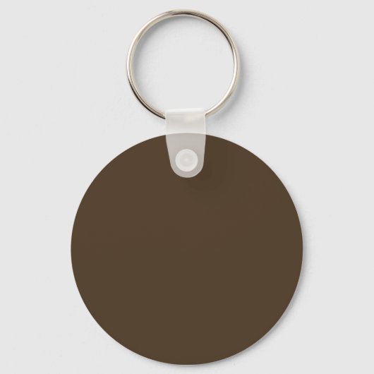 Café noir (einfarbige) schlüsselanhänger (Vorderseite)
