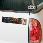 Café - NY - Kellner, den ich bestellen möchte Autoaufkleber (Auf Lkw)