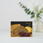 Café oder Restaurant Visitenkarte (Stehend Vorderseite)