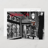 Café on Main 21 Postkarte (Vorne/Hinten)