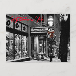 Café on Main 21 Postkarte