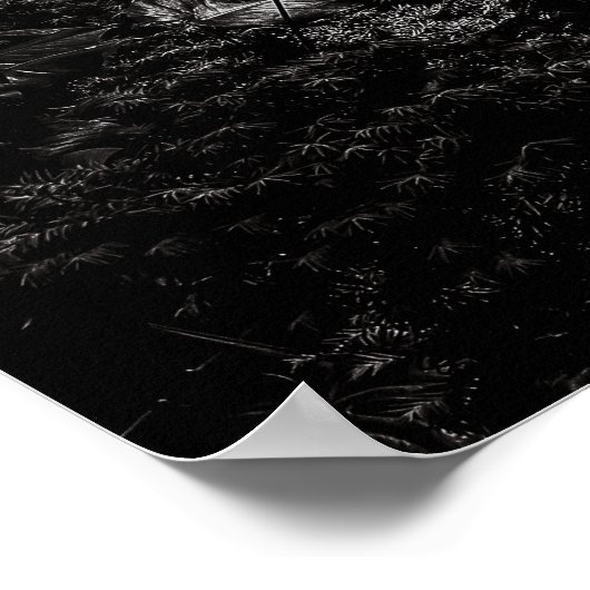 Café Open No 1 Poster (Ecke)