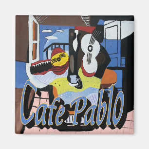 Cafe Pablo Kaffeebank Magnet