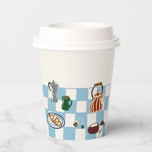 Café Pappbecher (Rückseite)