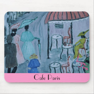 Cafe Paris, 1978 von dem österreichischen Künstler Mousepad