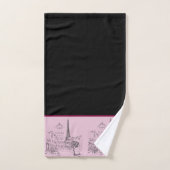 Cafe Paris Badehandtuch-Set Badhandtuch Set (Handtuch)