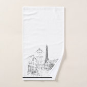 Café Paris Badetuch Set (Handtuch)