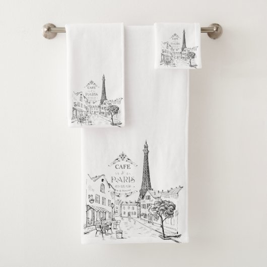 Café Paris Badhandtuch Set (Insitu)