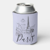 Café Paris Can Cooler Dosenkühler (Kanne Rückseite)