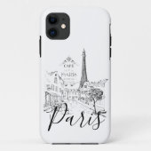 Café Paris Case-Mate iPhone Hülle (Rückseite)