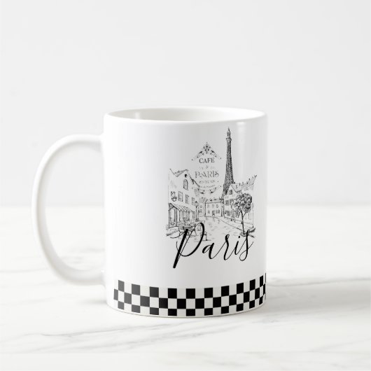 Café Paris Coffee Tasse (Links)