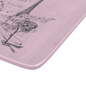 Café Paris Cutting Board Schneidebrett (Ecke)