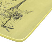 Café Paris Cutting Board Schneidebrett (Ecke)