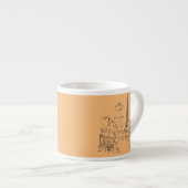Café Paris Espresso Cup Espressotasse (Vorderseite Rechts)
