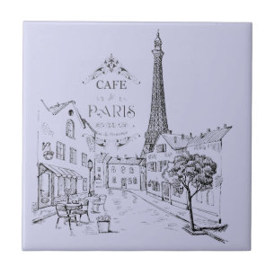Cafe Paris Fliese