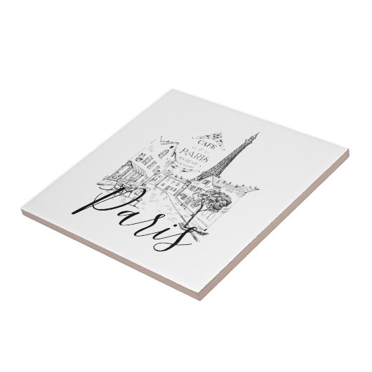 Café Paris Fliese (Seite)