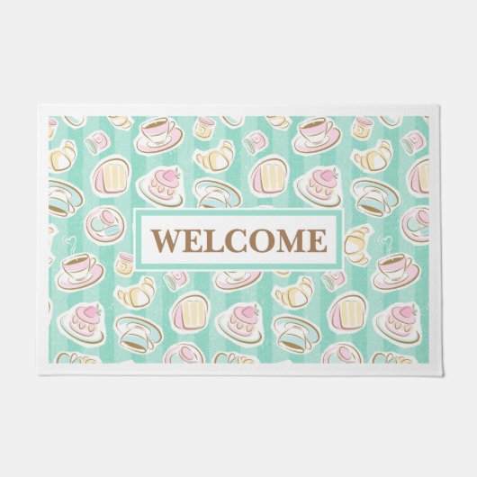 Café Paris Fußmatte (Vorderseite)