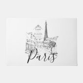Café Paris Fußmatte (Vorderseite)