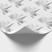 Café Paris Geschenkpapier (Ecke)