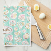 Café Paris Geschirrtuch (Viertel Falte)