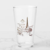 Café Paris Glas (Vorderseite)