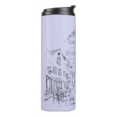 Cafe Paris Isolierbecher Thermosbecher (Nach links gedreht)