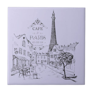Cafe-Paris-Kachel Fliese