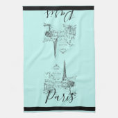 Café Paris Küchentuch (Vertikal)