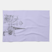 Café Paris Küchentuch (Horizontal)