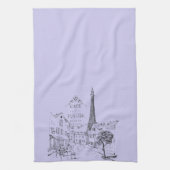 Café Paris Küchentuch (Vertikal)