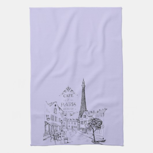 Café Paris Küchentuch (Vertikal)