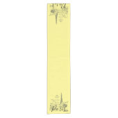 Café Paris Kurz Table Runner Kurzer Tischläufer (Vorderseite)