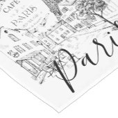 Café Paris Kurzer Tischläufer (Ecke)
