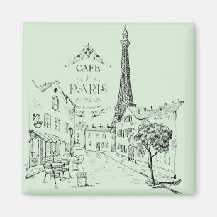 Café Paris Magnet