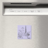 Café Paris Magnet (In Situ (Geschirrspüler))
