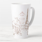 Café Paris Milchtasse (Rechte Ecke)