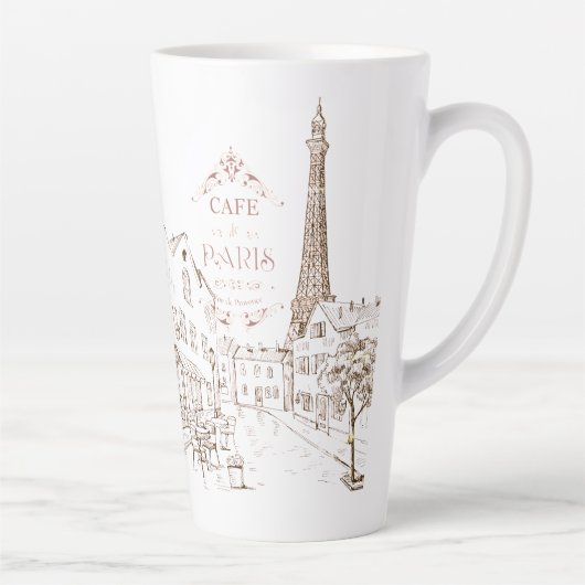 Café Paris Milchtasse (Rechts)